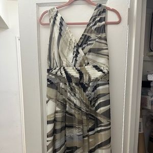 Banana Republic Zebra Print Dress